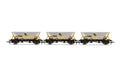 Hornby R60065 HAA Hppr Wgn 3 Pack BR CoalSec (8120347951341)