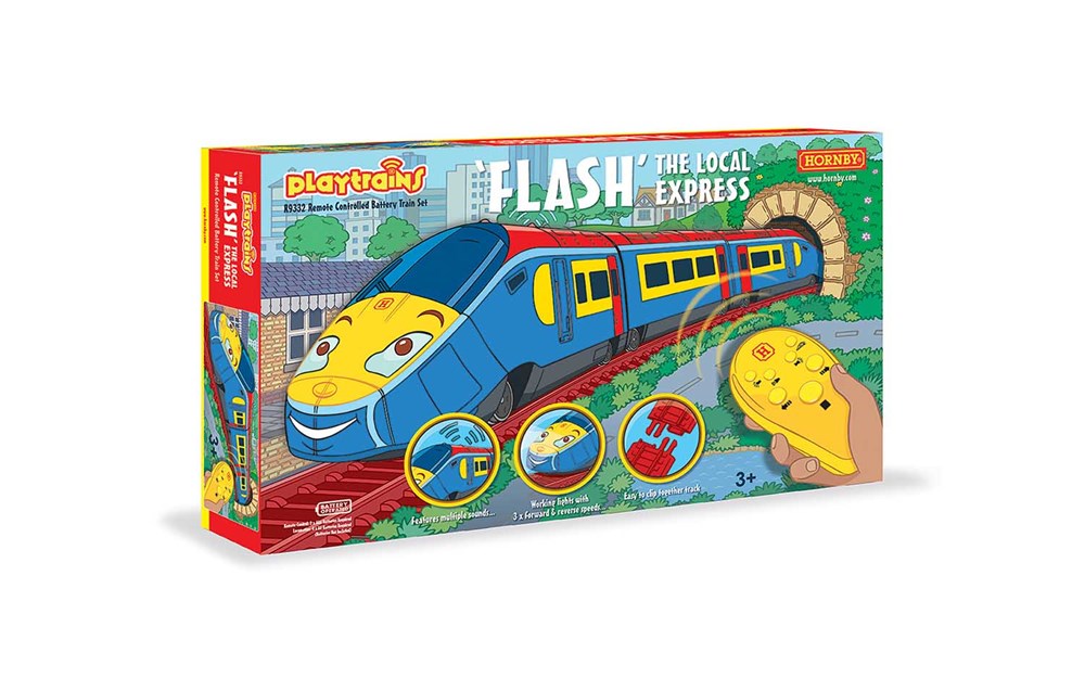 Hornby R9332 Playtrains Set: Flash The Local (8278276571373)