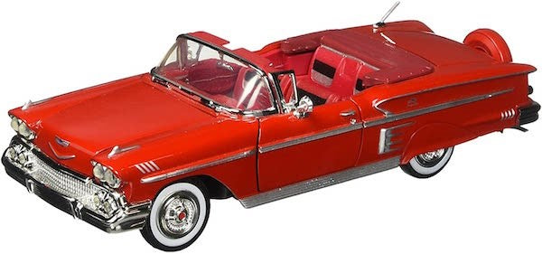 Motormax 73267 1/24 1958 Chevrolet Impala Convertible (8868015898861)