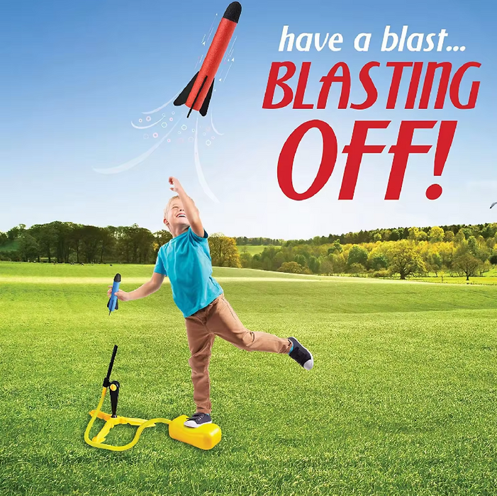 Helios - Stomp Foam Rocket Launcher - Up to 100 Feet (8718368637165)