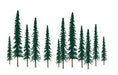 JTT Scenery 92009 25-50mm Econo-Conifers (55pk) - Hobby City NZ (7716352098541)