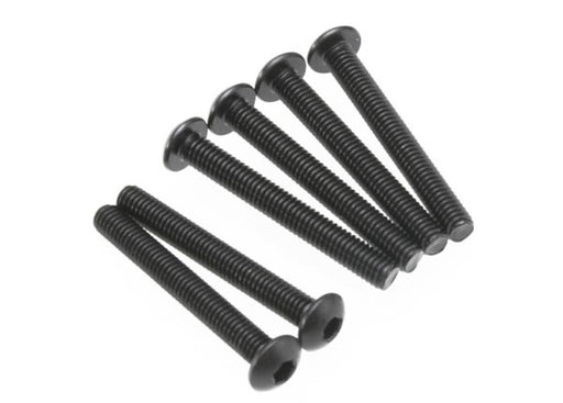 Traxxas 2591 - Screws 3x23mm button-head machine (hex drive) (6) (7622646759661)