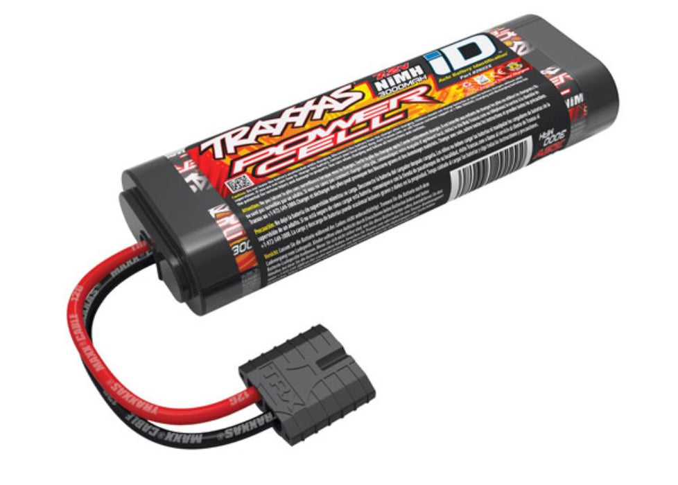 Traxxas 2922X - Battery Power Cell 3000Mah (Nimh 6-C Flat 7.2V) (8137506455789)