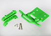 Traxxas 3621A - Bumper front / bumper mount front / 4x23mm RM (2)/ 3x10mm RST (2) (green) (8827966423277)