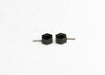 Traxxas 4959 - Hex wheel hubs steel (tall offset) (2)/ axle pins (2.5x12mm) (2) (8827796160749)