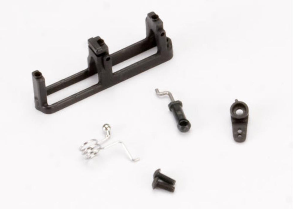 Traxxas 5668 - Linkage shift (includes: ball collar spring ball cup servo horn linkage wire)/ shift servo mount/ 3x8mm BCS (2) 3x6 flat-head (8137506226413)