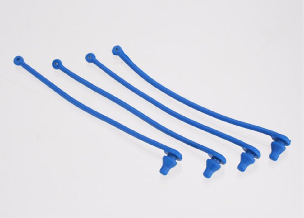 Traxxas 5751 - Body Clip Retainer Blue (4) (8827941552365)