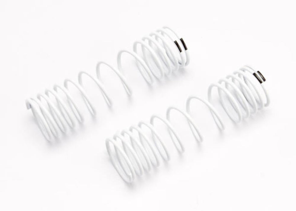 Traxxas 6858 - Springs rear (white) (progressive rate) (2) (8827952562413)