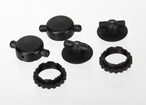 Traxxas 6962 - Caps and spring retainers GTR shocks (upper cap (2) upper retainer (2) lower retainer (2)) (8827955118317)