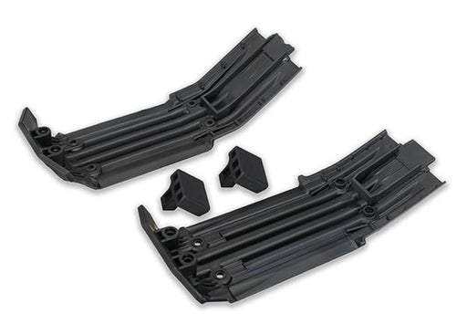 Traxxas 7744 - Skidplate Front (1) Rear (1)/ Rubber Impact Cushion (2) (7622652395757)