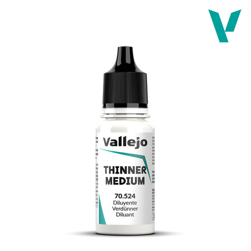 Vallejo AV70524 Auxiliaries Thinner 18ml (8938283598061)